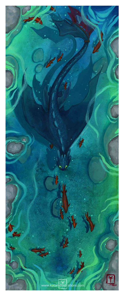 'Water Fury' Fine Art Print