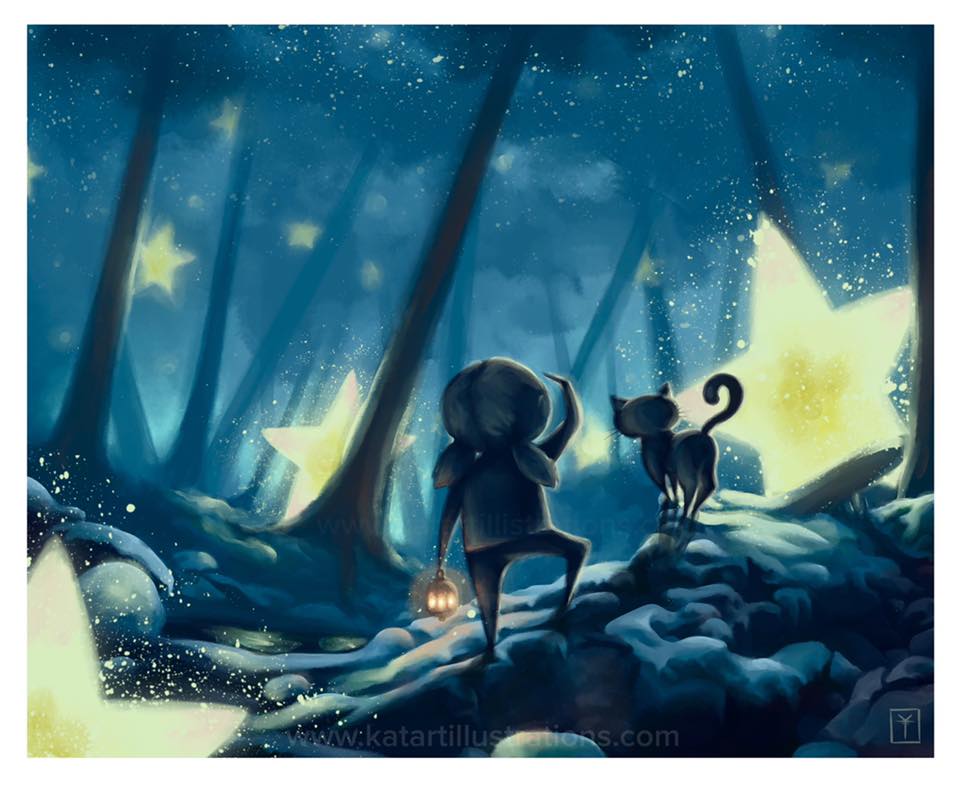 Star Forest A3 (16.5 x 11.7 in) Art Print