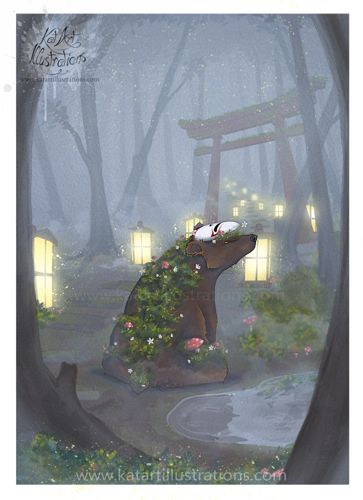 'Forest Spirit' Fine Art Print