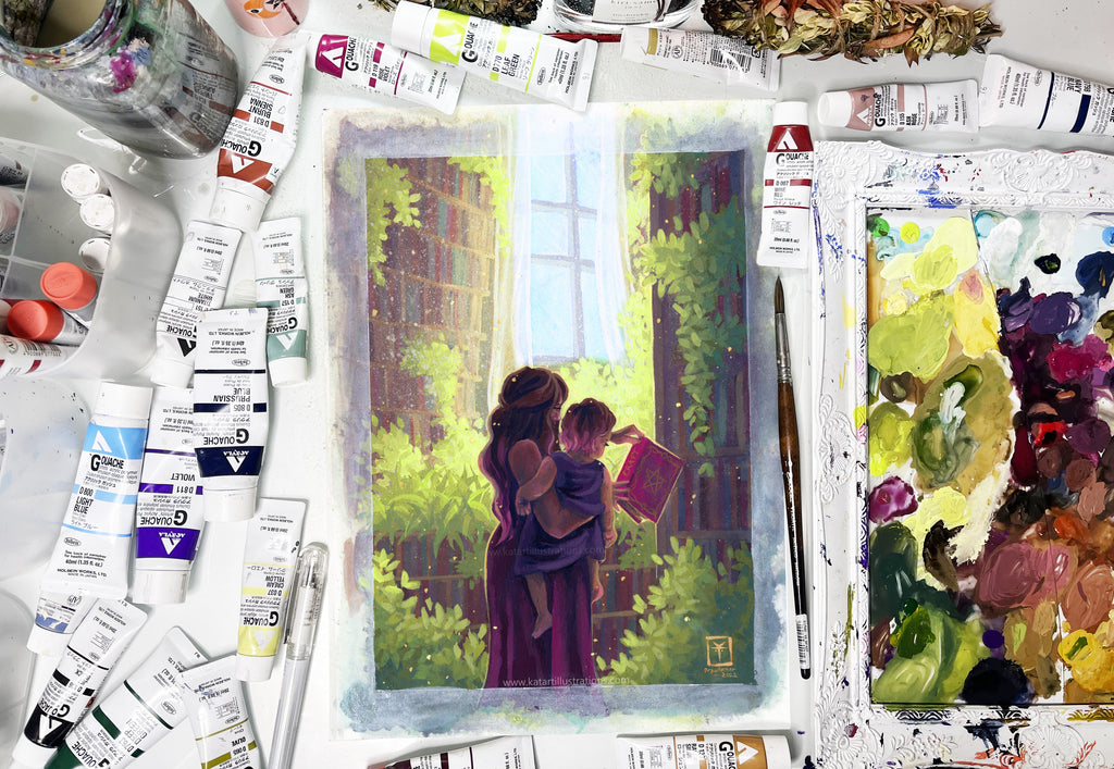 'Spellbook Apprentice' 2022 Drawtober EXCLUSIVE Original Artwork ...