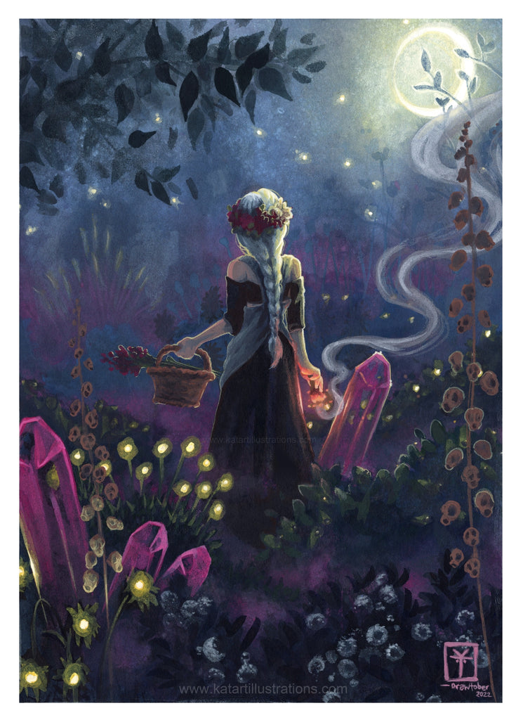 'Garden of Magick' Fine Art Print
